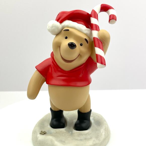 Pooh & Friends Christmas Figurine, Wishing you the Sweetest Holiday Ever #300750 - Picture 4 of 11